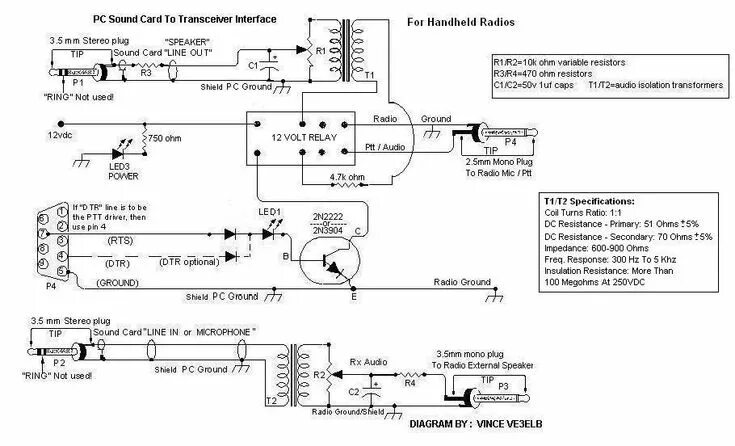 Подключение компьютера к трансиверу Pin on Amateur Radio