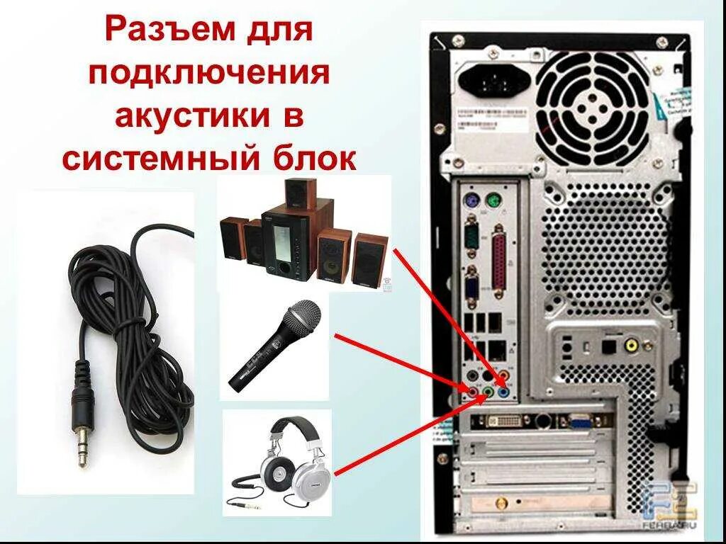 Подключение компьютера мастер Куда подключать наушники с микрофоном к компьютеру: найдено 89 изображений