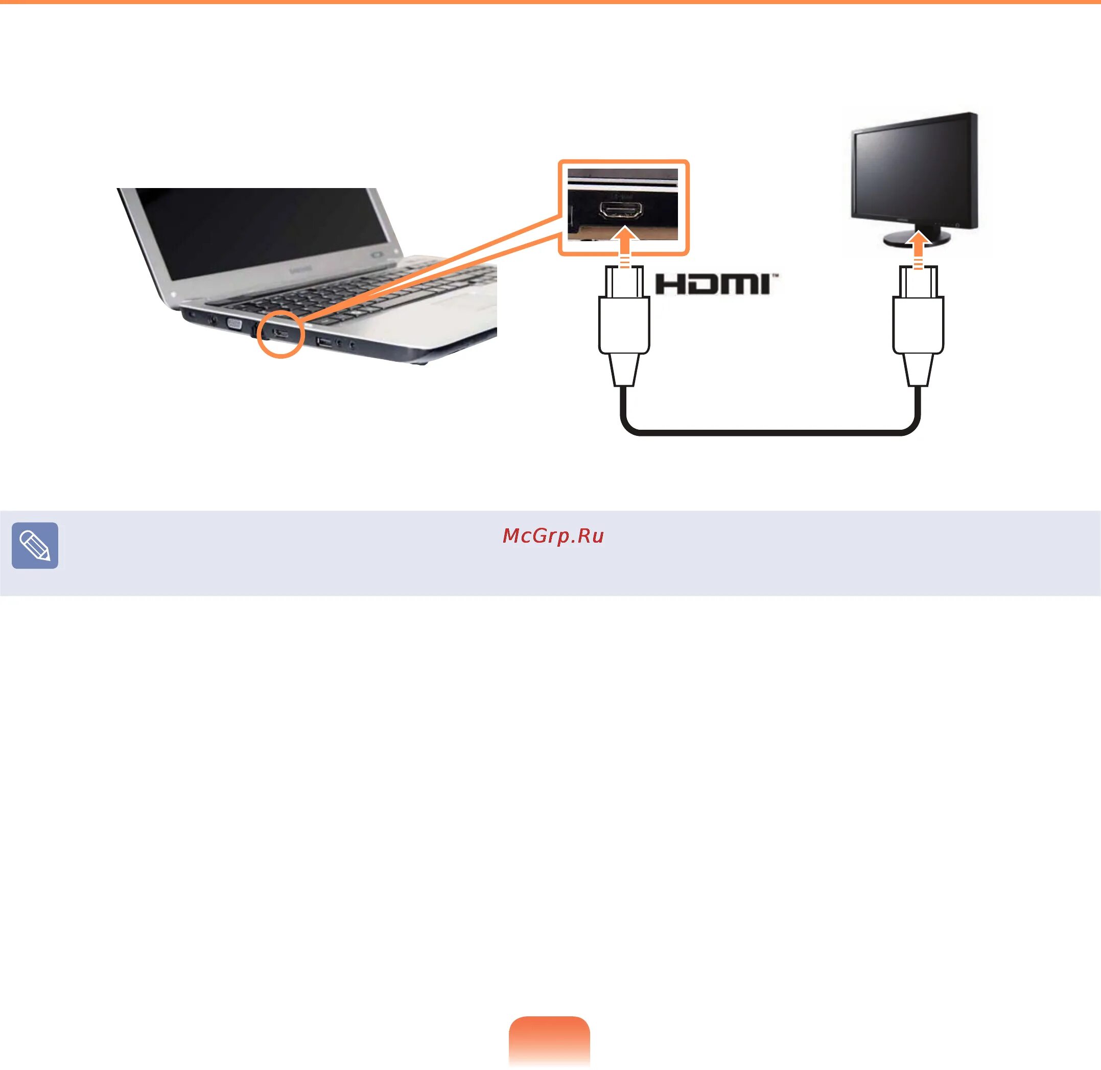 Подключение компьютера самсунг Samsung R780-JS0BRU 67/139 Подключение к порту hdmi дополнительно