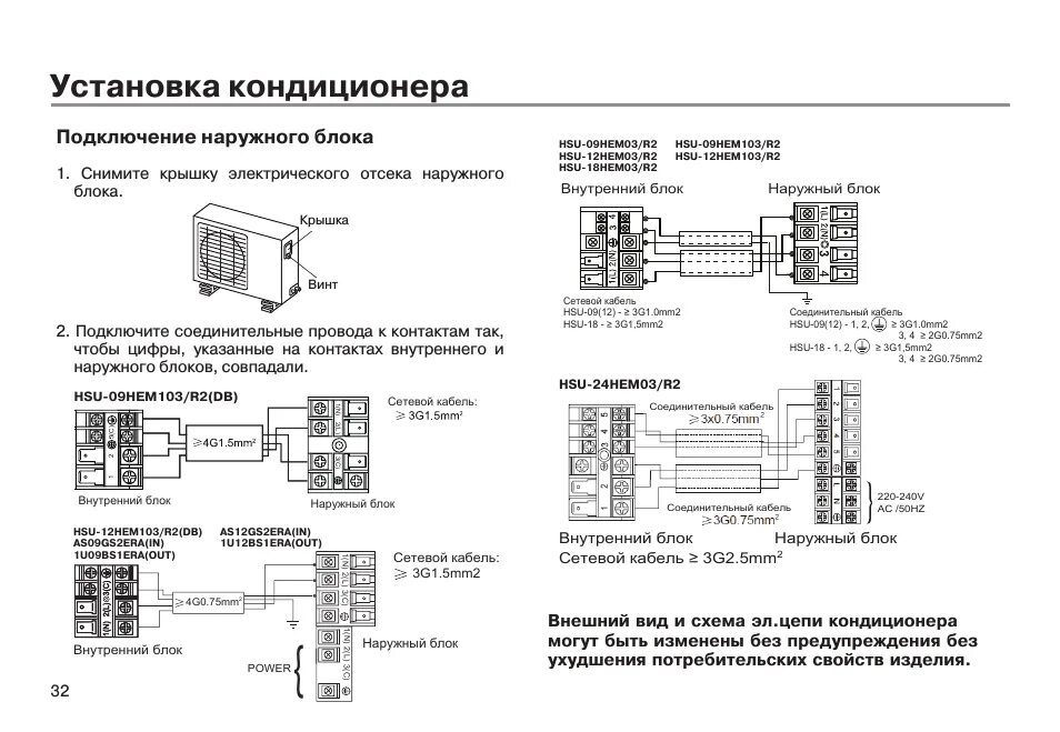 Подключение кондиционера провода схема Подключение блоков сплит системы схема - найдено 77 картинок