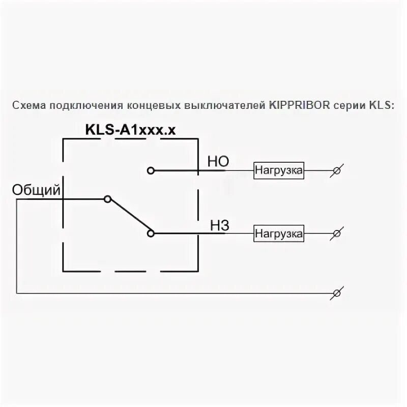 Подключение конечного выключателя Микровыключатель KIPPRIBOR KLS-A1.000.M цена купить