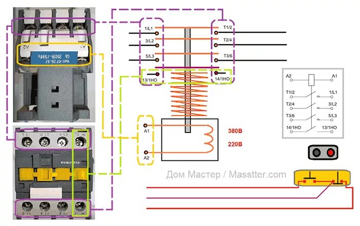 CJX2-1801 AC 220V/380V 18A Relè di avviamento del motore del contattore 3 POLI +