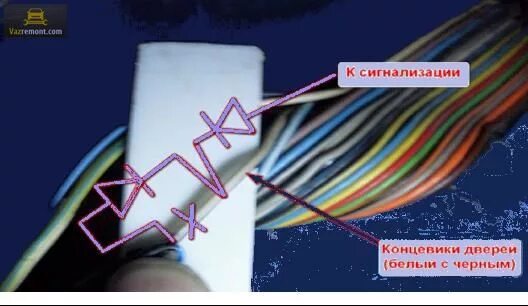 Подключение концевика двери к сигнализации ваз Концевик двери ВАЗ 2114: использование, модернизация и замена