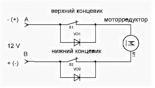 Подключение концевиков двигателя Система вентиляции для фермерских и любительских теплиц. - Pyotr - GreenTalk.ru