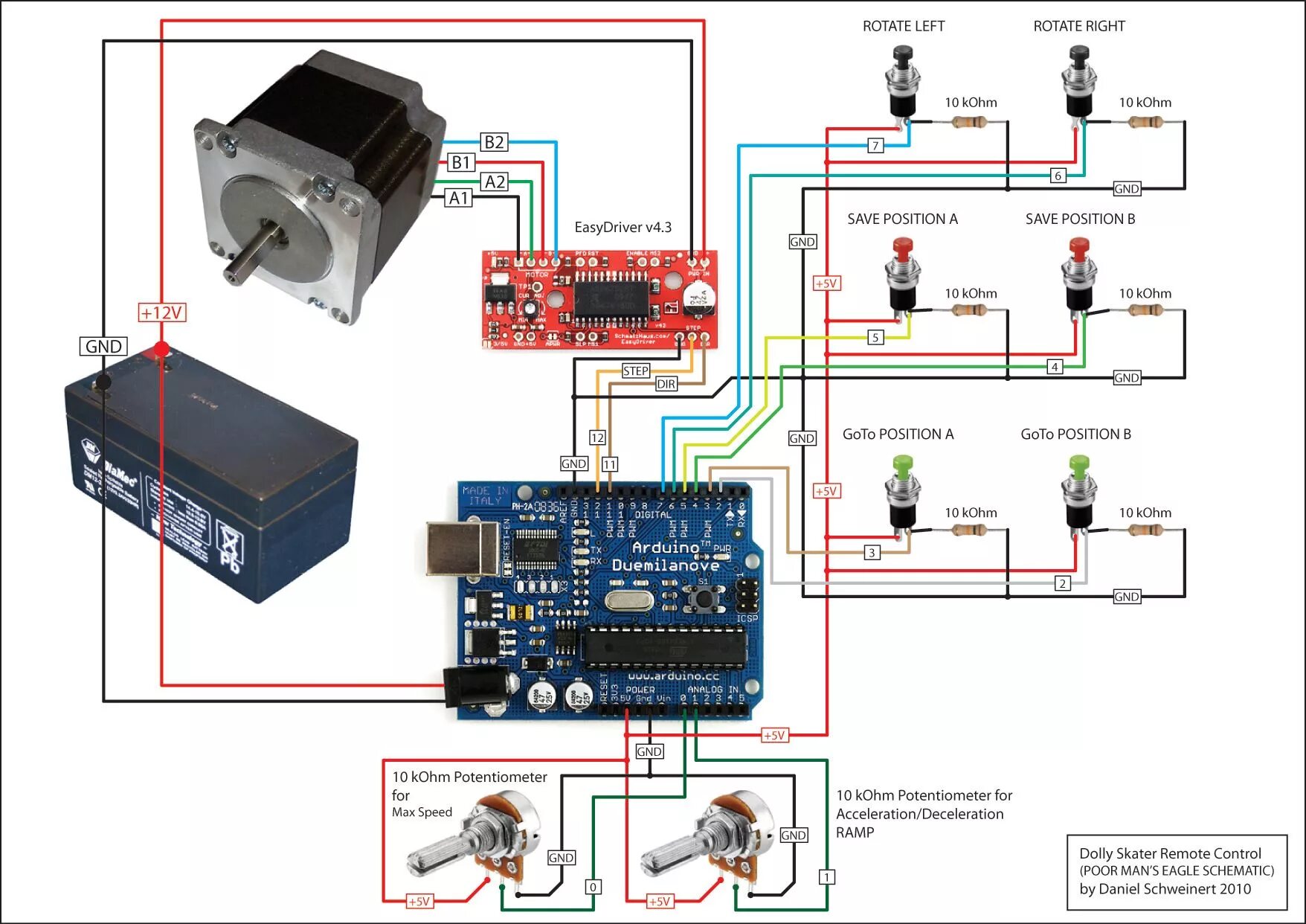 Подключение концевиков двигателя Pin auf arduino