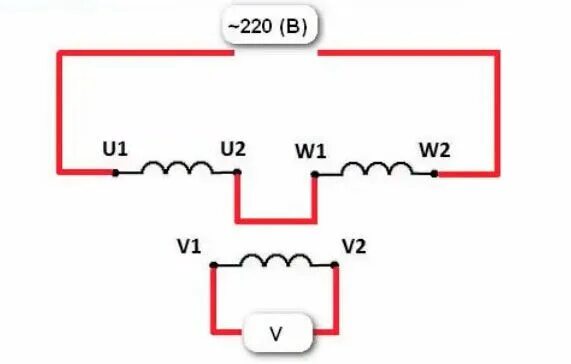 Подключение концов обмотки двигателя 2 способа как определить мощность, частоту вращения, начало и конец обмоток двиг