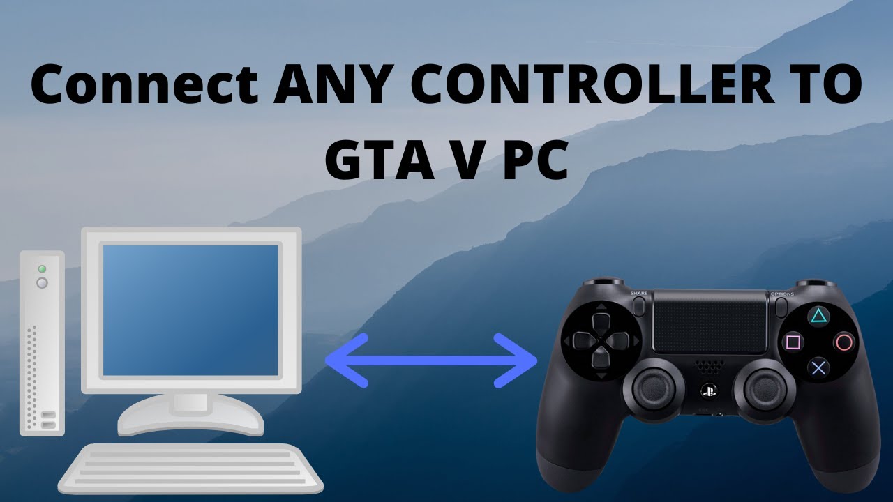 Подключение контроллера ps4 к компьютеру How To Play GTA V PC With ANY Gamepad/Controller (PS4, XBOX, Third Party) Epic G