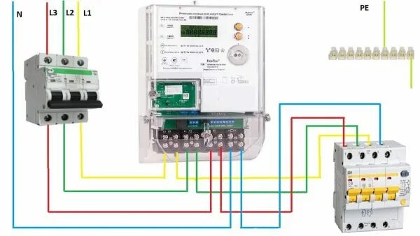 Подключение контрольного 3фазного китайского цифрового счетчика Wide choice of counters of the electric power three-phase Lifestyle Seldon News