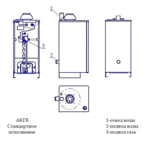 Подключение котла аогв 7.0 1 Котел газовый напольный Боринское АОГВ - 29 кВт (одноконтурный, автоматика 710 M