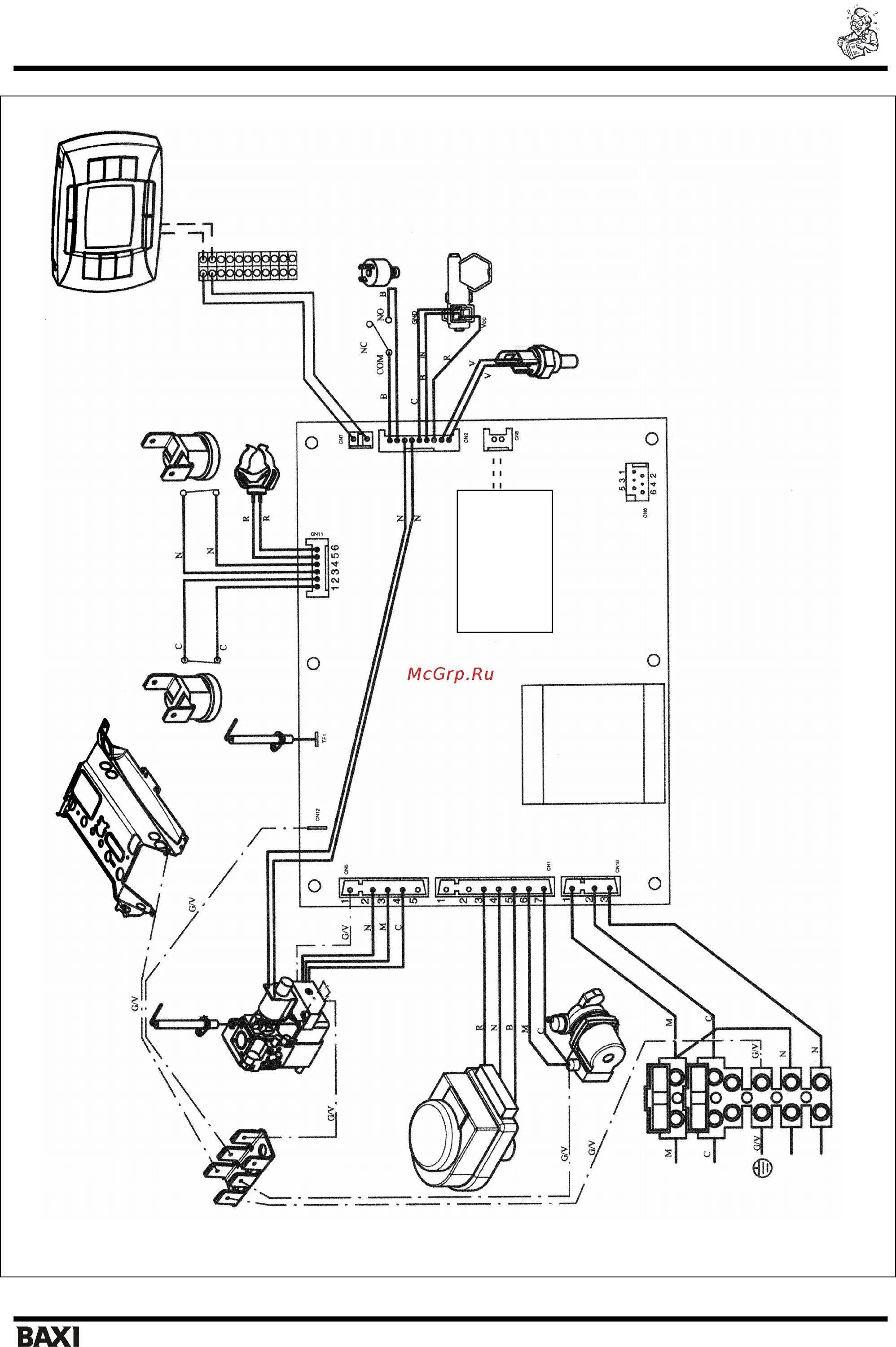 Подключение котла бакси ампера Baxi LUNA-3 COMFORT 43/48 Газовые настенные котлы