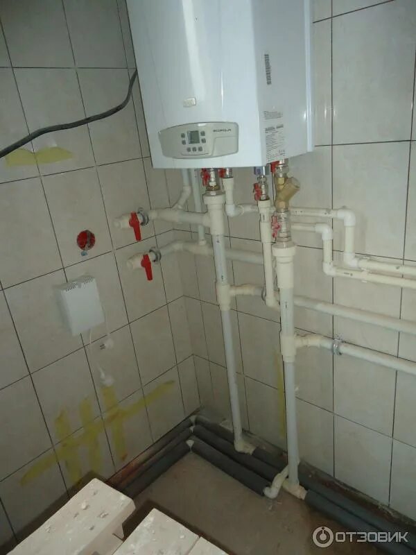 Подключение котла бакси эко 4s Отзыв о Газовый котел Baxi Eco Four 24F Газовый котел для частного дома Эко фур 