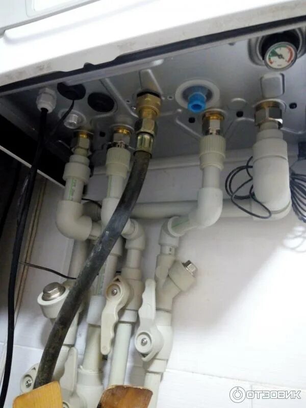 Подключение котла бакси эко 4s Отзыв о Газовый котел Baxi Eco 5 Compact 24F Отличный котел в двумя теплообменни