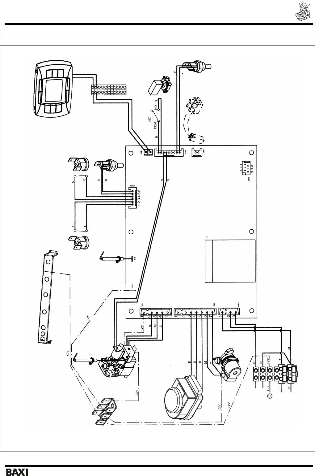 Подключение котла baxi luna 3 comfort Просмотр инструкции котла BAXI NUVOLA-3 Comfort, страница 39 - Mnogo-dok - беспл