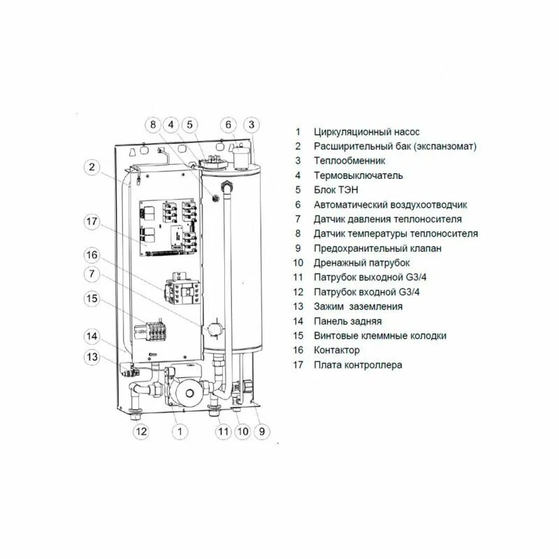 Котел электрический ЭВАН Next-12 12912-evn - купить с доставкой в Москве, цена, 