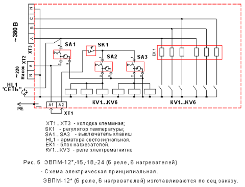 Подключение котла эвпм Электроводонагреватель типа ЭВПМ-18 (Электрокотел) Паспорт