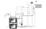 Подключение котла газ 53 Схема подключения твердотопливного котла отопления