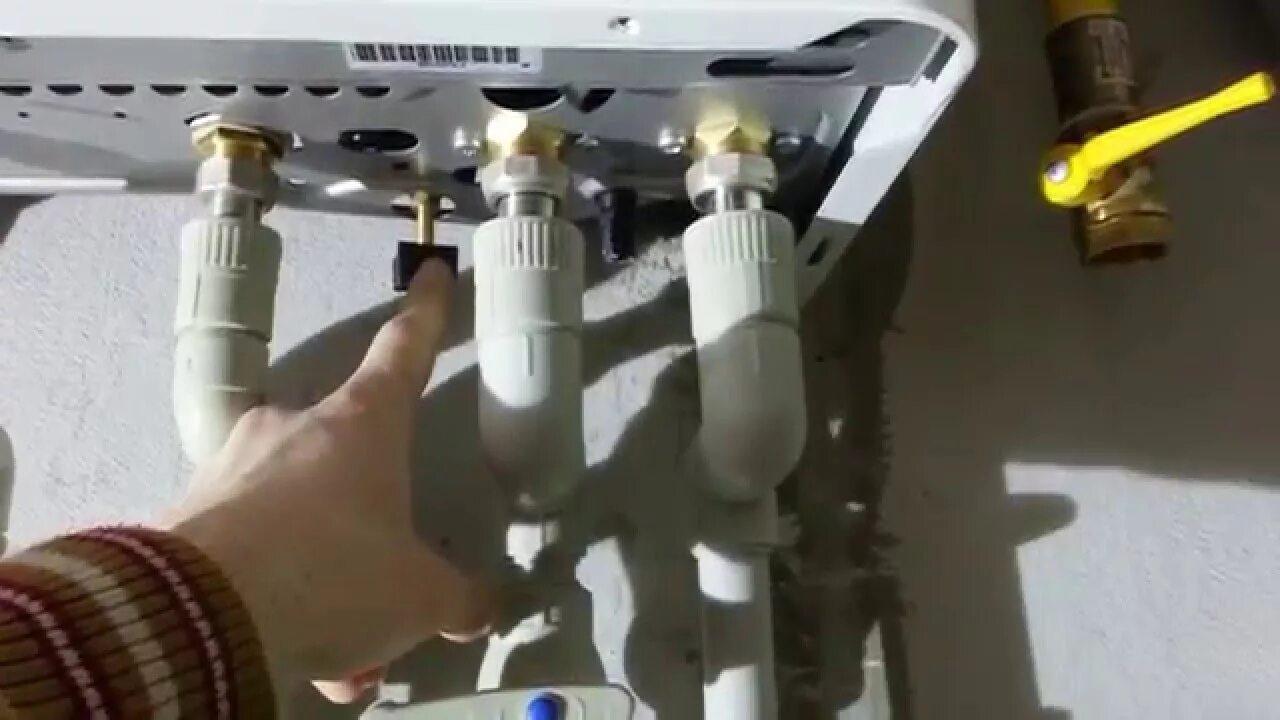 Подключение котла immergas Обвязка котла immergas star 24 3e - YouTube