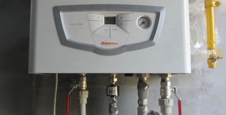 Подключение котла иммергаз 24 Immergas