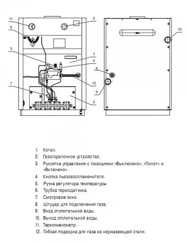 Подключение котла лемакс Котел газовый напольный Лидер 50 чугунный теплообменник 50кВт Лемакс - купить в 