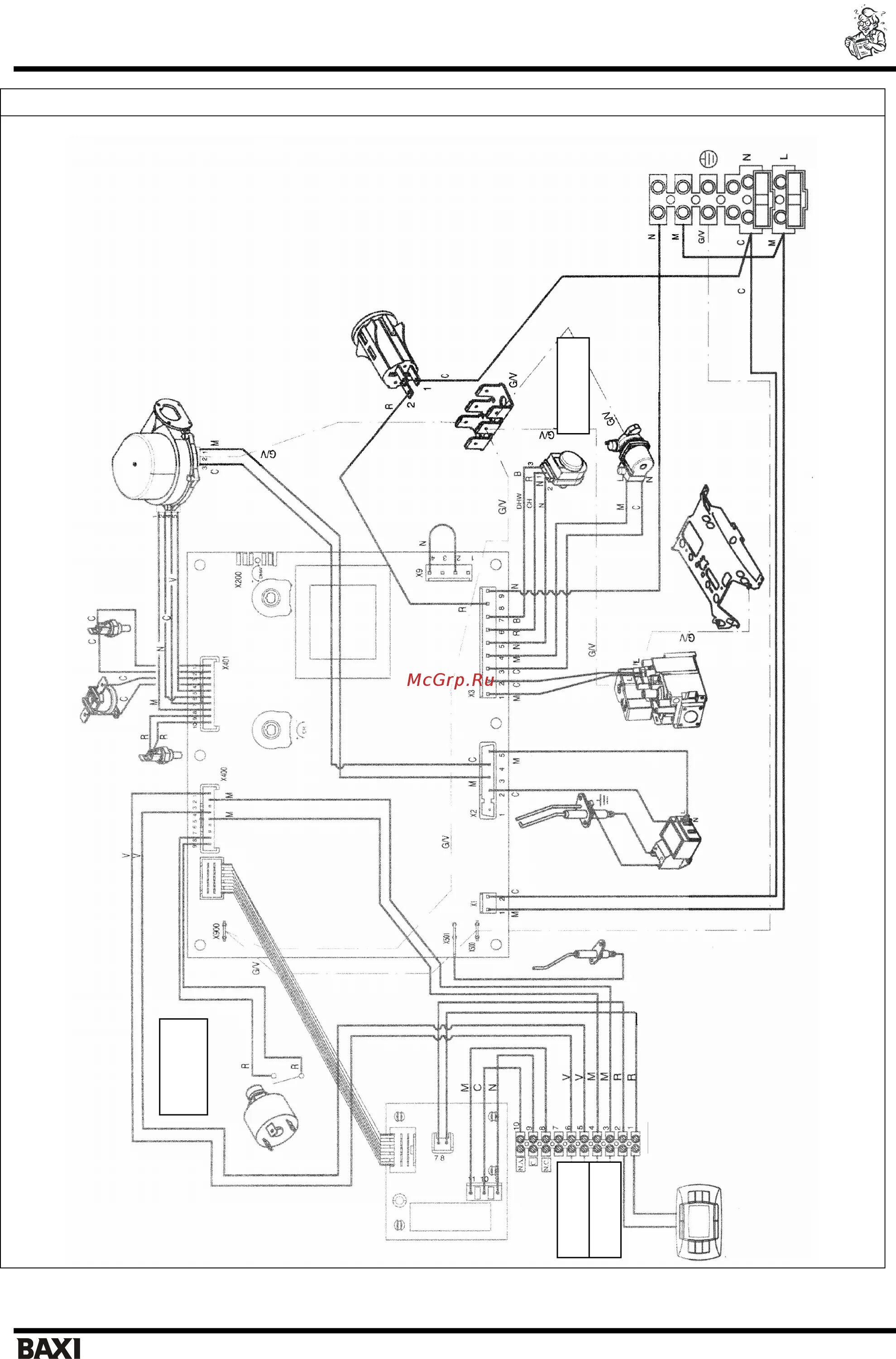 Подключение котла луна 3 Baxi LUNA-3 Comfort HT 330 43/46 Газовые настенные котлы