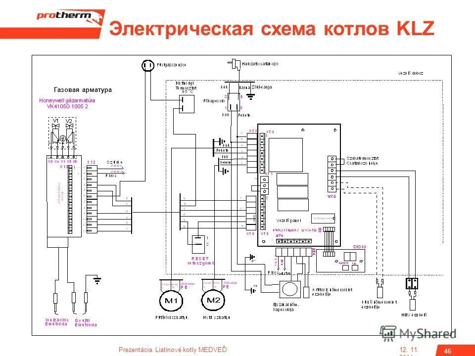 Схема protherm st6 10