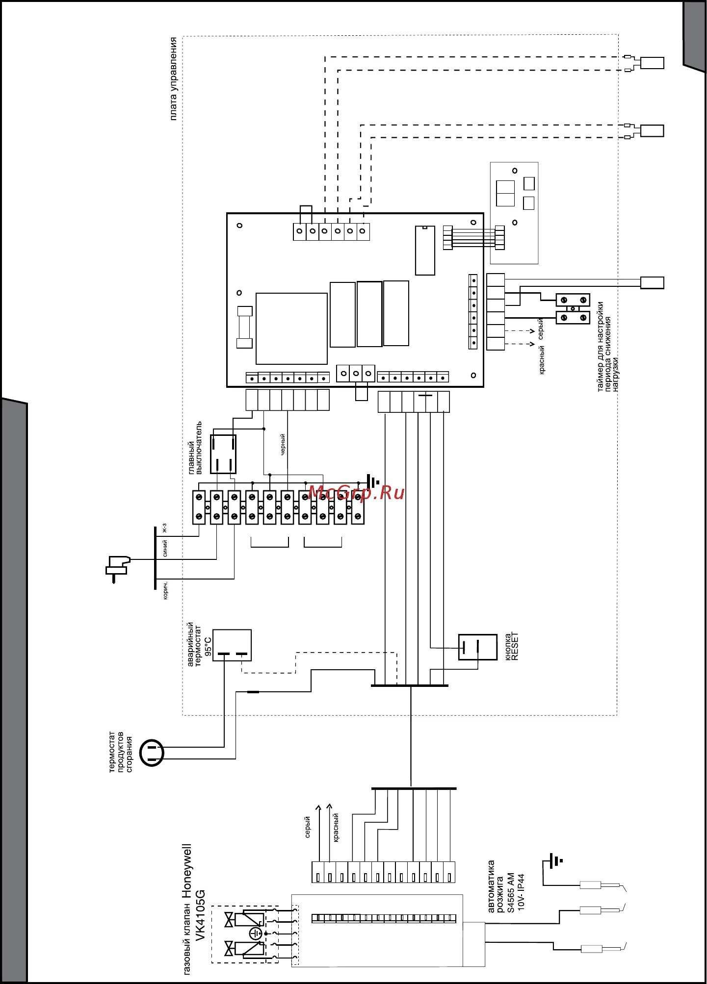 Подключение котла протерм медведь Protherm МЕДВЕДЬ KLOM 28/31 Датчик