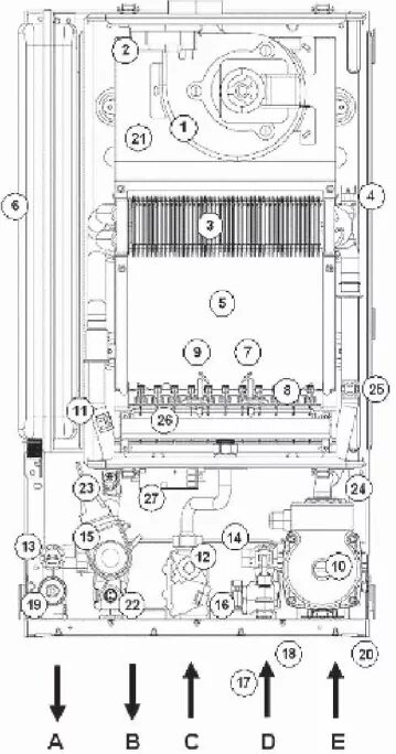 Подключение котла протерм ягуар Газовые котлы Protherm Jaguar 11 JTV и Jaguar 24 JTV. Обзор