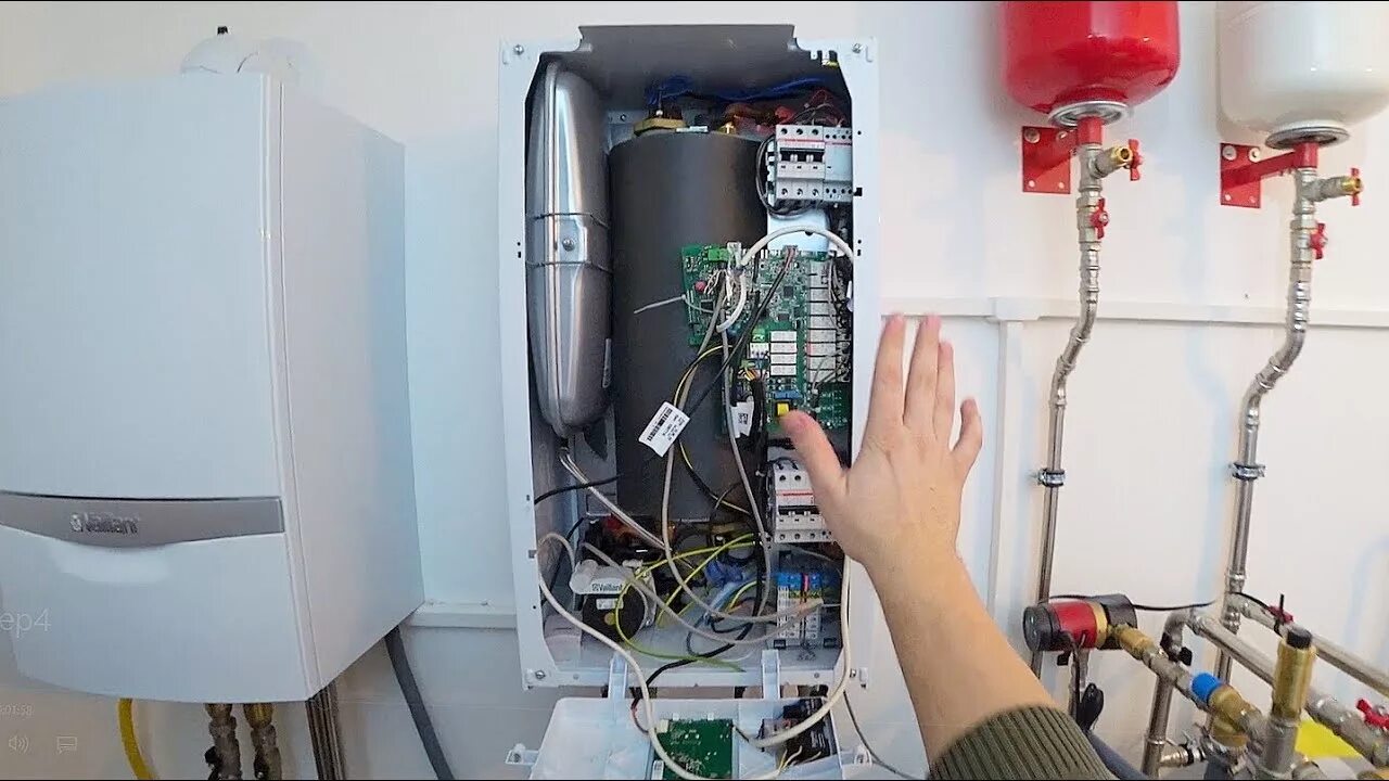 Подключение котла скат Как выбрать электрокотел? Обзор Protherm Скат, он же Vaillant eloBLOCK . - YouTu