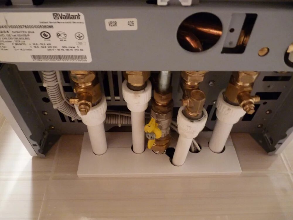 Подключение котла vaillant Vaillant 322