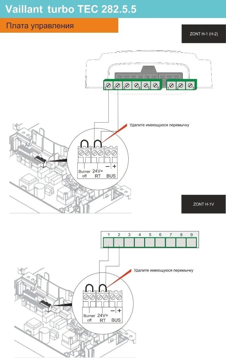 Подключение котла vaillant к zont Схемы подключения оборудования ZONT к котлам отопления Vaillant - microline