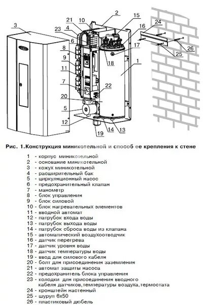 Подключение котла зота люкс Электрический котел ZOTA MK 27 купить по выгодной цене в Екатеринбурге Очаг96