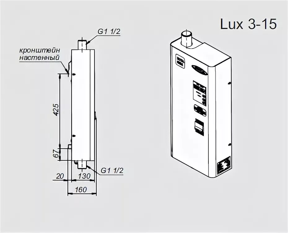 Подключение котла зота люкс Электрокотел Zota Lux 3 кВт - купить по низкой цене в СПБ с доставкой Интернет-м