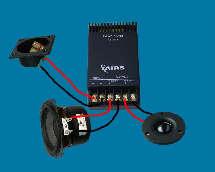 Подключение кроссовера к динамикам без усилителя Купить AOSHIKE 1 шт. 2 Way машинный делитель частоты автомобиль аудио колонки Вы