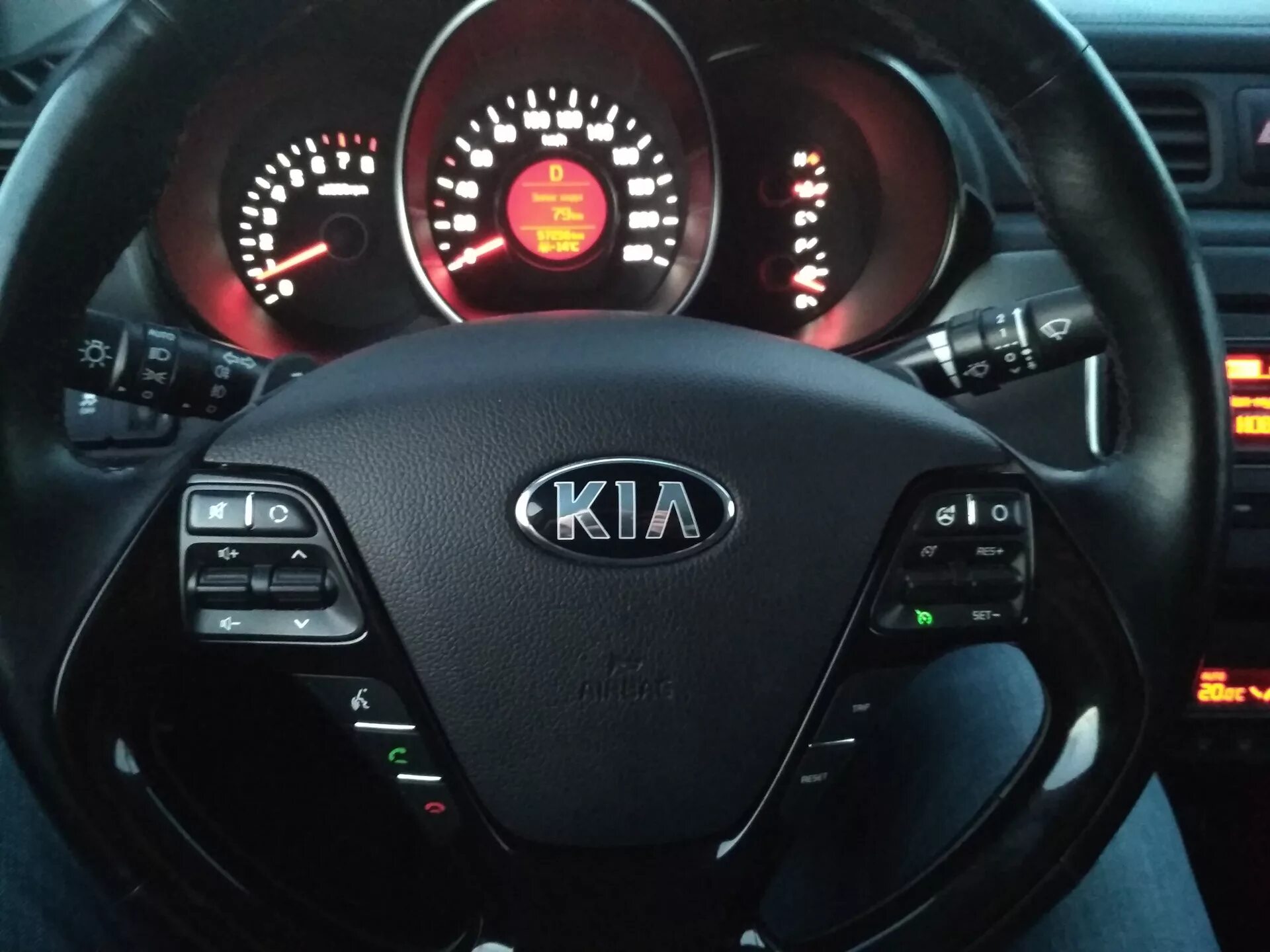 Подключение круиз контроля киа рио 3 Да будет индикация круиз-контроля Kia Rio 3 рестайлинг - KIA Rio (3G), 1,6 л, 20