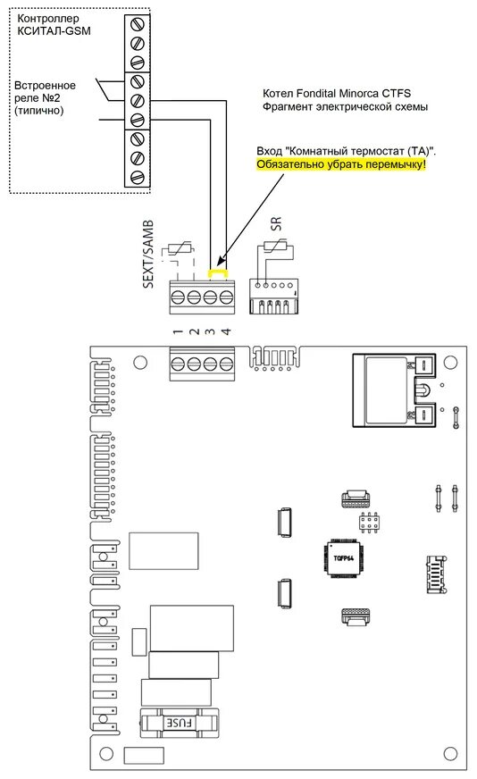 Подключение кситал к котлу Как подключить настенный котел Fondital Minorca CTFS к блоку управления котлом К