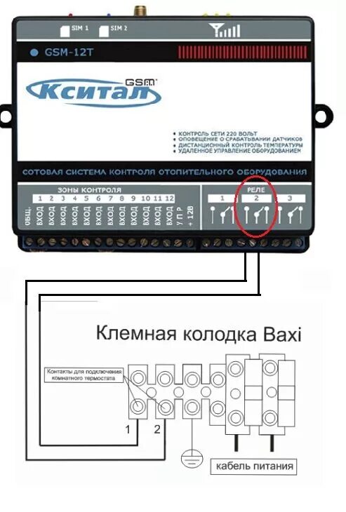 Подключение кситал к котлу Дистанционное управление отопительным котлом с помощью GSM Реконструкция деревен