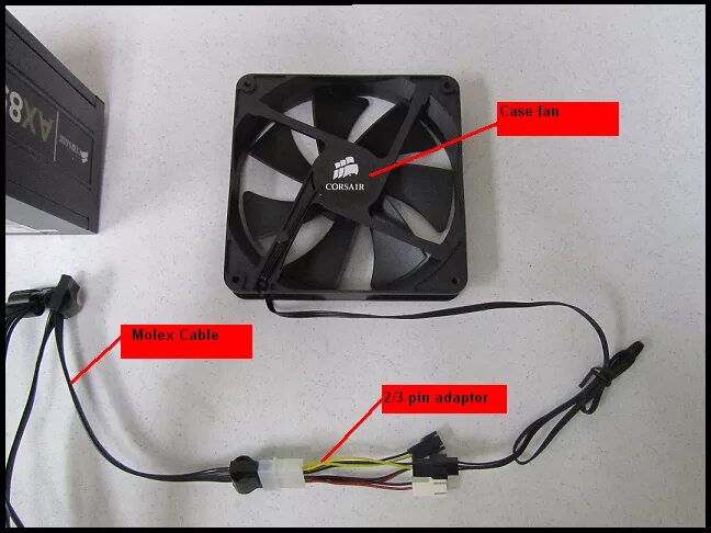 Подключение кулера к блоку питания 12v arco largo testo corsair psu fan control Rubino Finora Espansione