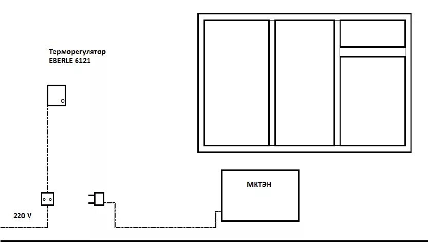 Подключение кварцевого обогревателя через терморегулятор Схема подключения терморегулятора к обогревателю фото, видео - 38rosta.ru