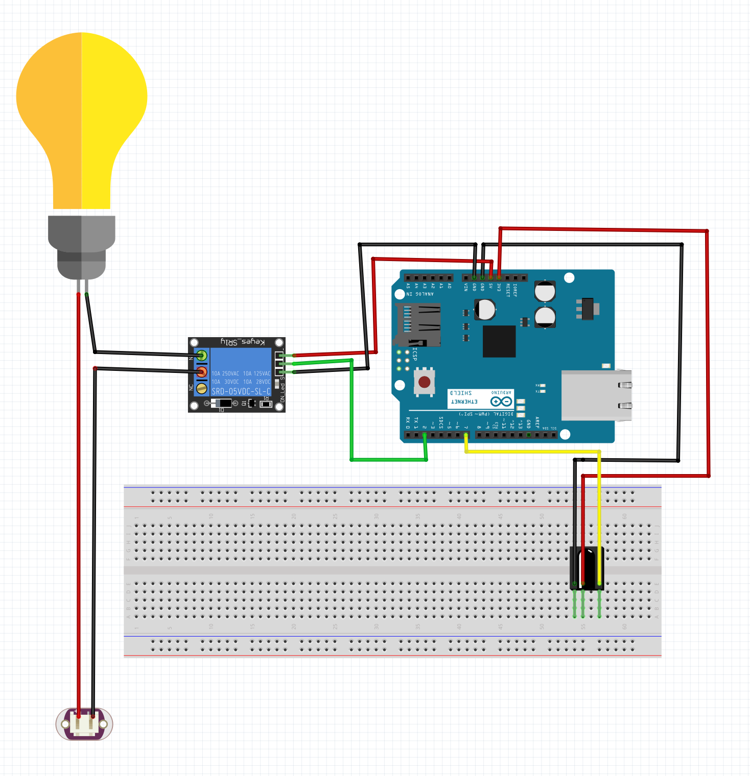 Подключение лампочки к ардуино Remote Control Light Bulb using a Relay - Arduino Project Hub