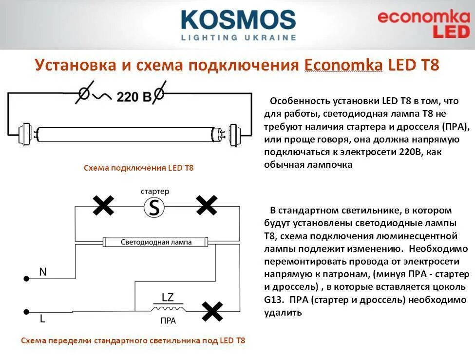 Подключение лампочки лед Светодиодные лампы вместо люминесцентных фото - DelaDom.ru