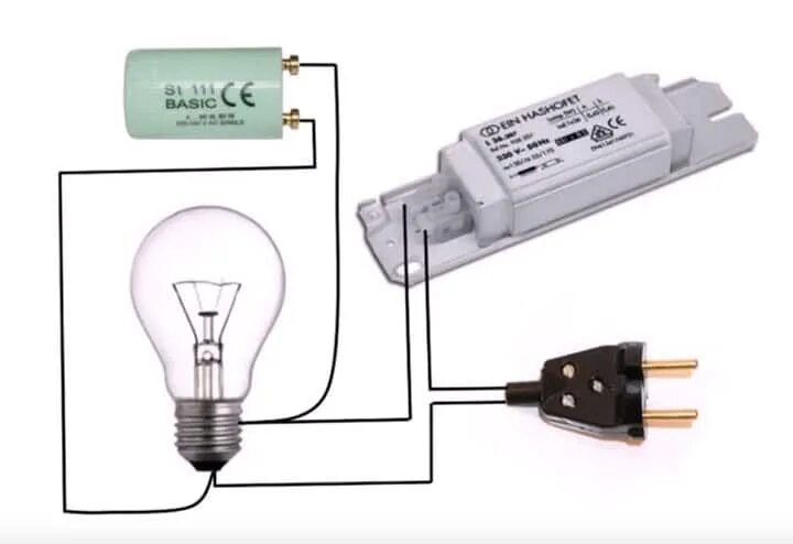 Подключение лампы без дросселя Дроссели и стартеры для ламп: зачем они нужны и какие выбрать ЭлектроЦентр