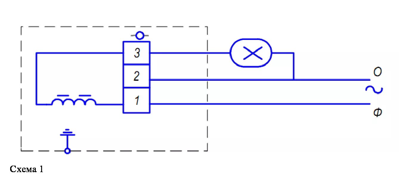 Подключение лампы через дроссель 1И250ДРЛ44-003УХЛ1 220В