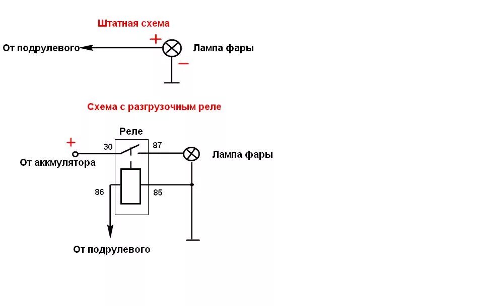 Подключение лампы через реле Реле для светильника фото - DelaDom.ru