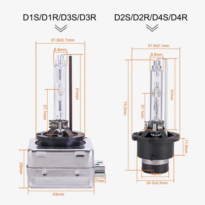 Подключение лампы d1s к блоку d2s Mgtv Light D1s D2s D3s D4s Hid Bulbs Cbi Hid Xenon Headlight Bulb D1 D2 D3 D4 D1