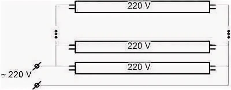 Подключение лампы к сети 220в схема Светодиодные лампы трубки схема подключения - Аmk-Stroy.su