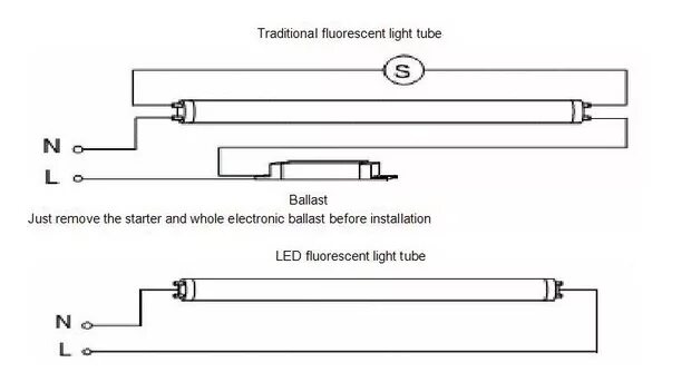 Подключение лампы t8 g13 схема inside led tube light OFF-61