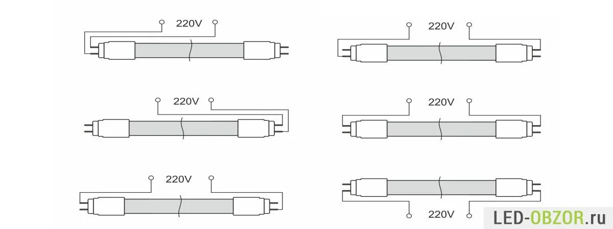 Подключение лампы t8 g13 схема Что за лампы и как их подключить? - Сообщество "Лаборатория Автоэлектроники и Ра