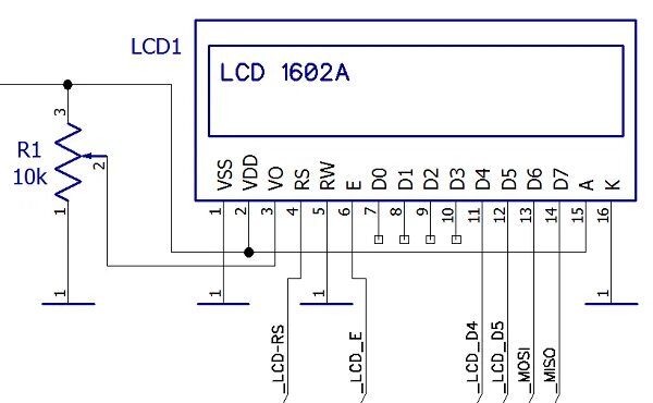 Подключение lcd панели Картинки ПОДКЛЮЧИТЬ ДИСПЛЕЙ 1602