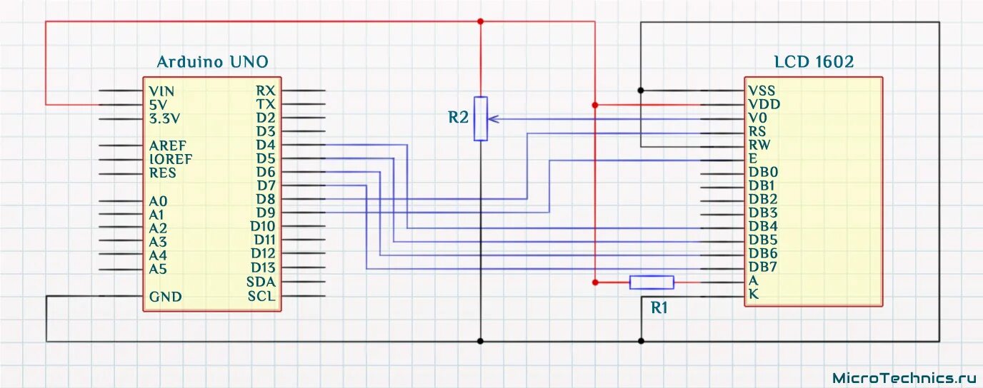 Подключение lcd панели Arduino. LCD 1602. I2C и другие варианты подключения.