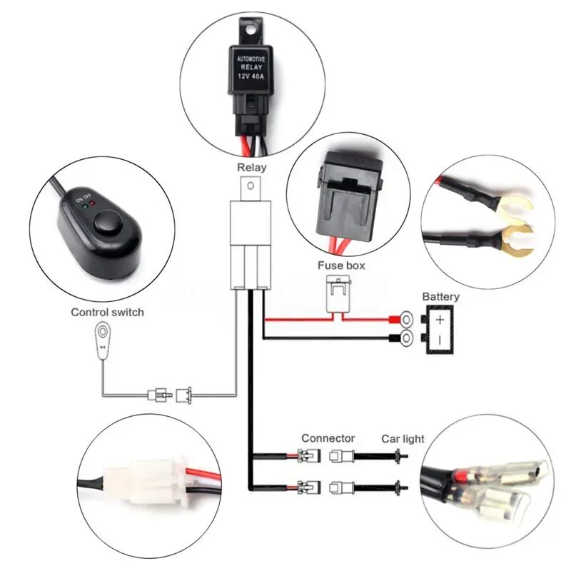 Подключение led фар Для Toyota Sienna 2011-2017 прозрачный Стекло бампер противотуманные фары гриль-